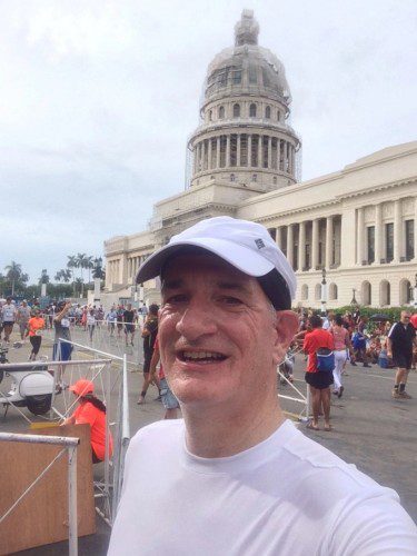 David after completing Havana Half Marathon in November 2015